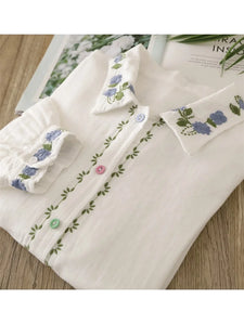 CAMISA CELESTE