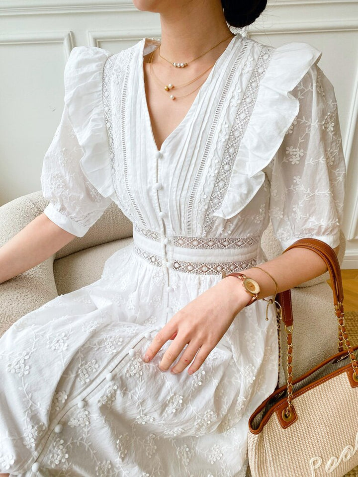 VESTIDO VOLAN