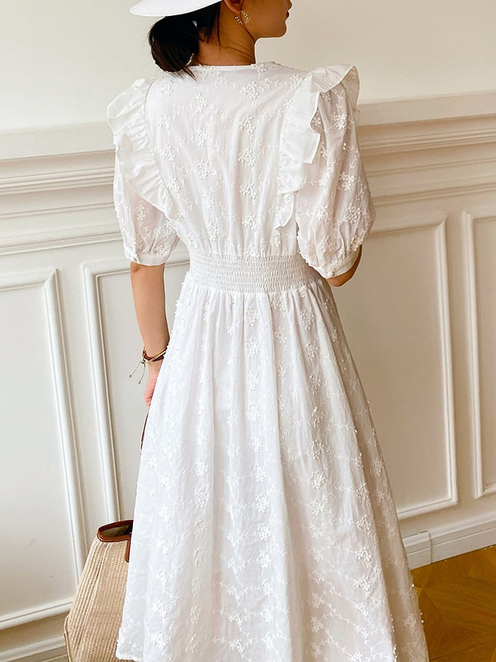 VESTIDO VOLAN